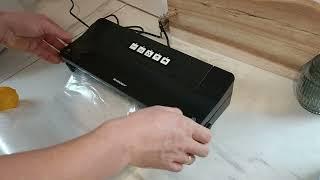 Pakowarka próżniowa SilverCrest SV 125 c3 LIDL / VACUUM SEALER SV 125 C3  Szybki tutorial #tutorial