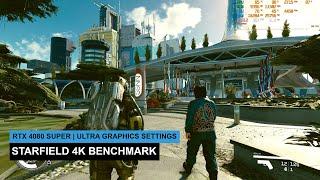 RTX 4080 SUPER Benchmark | Starfield 4K