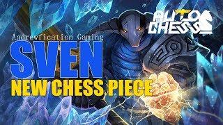 AUTO CHESS - SVEN - NEW CHESS PIECE AND AN EPIC KOTL RAMPAGE (VIDEO ENDED I LOST)