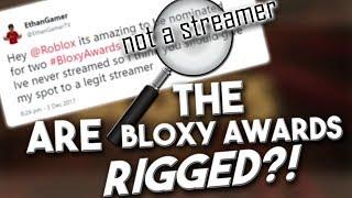 ROBLOX Are the Bloxy Awards Rigged?