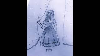 Draw by Little Aiman / Aimans Art ️#drawing #art #sketch #aimansart