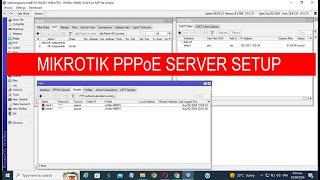 Mikrotik - PPPoE Server Setup, Client, Bandwidth limit to user / Configure PPPOE server in Mikrotik