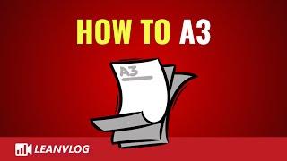 How to A3 Problem Solving Method: Step by Step