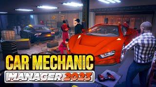 Car Mechanic Manager 2023 - Announcement Trailer