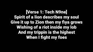 Tech N9ne - Face Off (Lyrics) (feat. Krizz Kaliko, Joey Cool, King Iso & Dwayne Johnson)