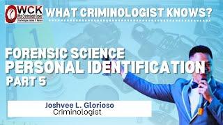 FS- PERSONAL IDENTIFICATION PART 5