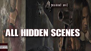 Resident Evil 4 - All Hidden/Optional Scenes - 4K HD