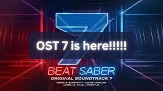 Playing Beat Saber OST 7 for the first time!