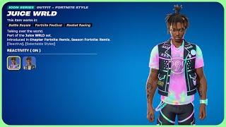 ALL Cosmetics Added in the Juice WRLD Fortnite Update!