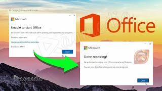 How To Fix Microsoft Office Error Code  Unable to Start Office Error Code 147-0