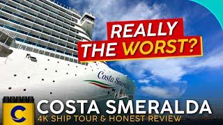 COSTA SMERALDA  7-Night Mediterranean【4K Unsponsored Ship Tour & Cruise Review】Worth The Money?!