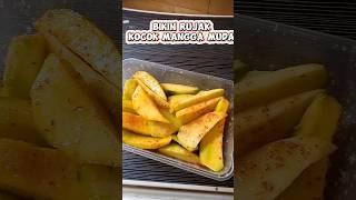 rujak mangga muda terenak!!#rujak #manggamuda #enak