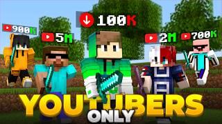 I Snuck into a 'YOUTUBER ONLY' Minecraft Server ! Ft. ‪@ProBoiz95