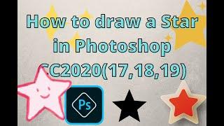 How to Draw a Star in Photoshop cc2020 - Fastest method - Joe Yapzor