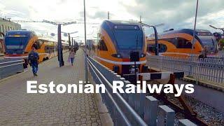 Trains in Estonia. I travel by trains in Estonia. From Valga to Tartu, Tapa, Narva, Vaivara, Tallinn