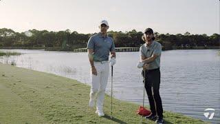 Rory McIlroy VS. Tommy Fleetwood Water Skipping CHALLENGE | TaylorMade Golf