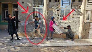 Foundations of Friendship: Setareh and Mehdi build a house with Hamideh present