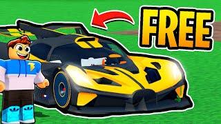 How To Get This Bugatti Bolide For FREE In Car Dealership Tycoon!