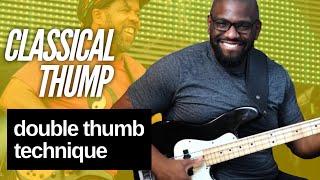 Victor Wooten “Classical Thump” | Double thumb technique breakdown