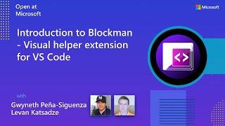 Introduction to Blockman - Visual helper extension for VS Code