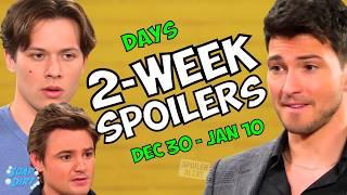 Days of our Lives 2-Week Spoilers Dec 30-Jan 10: Tate Trapped, Johnny Dumped & Alex Gets Lucky #dool