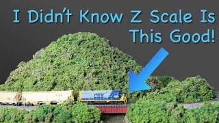 Z Scale Trains are Small but Good!