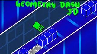 GEOMETRY DASH 3D | Geometry Dash - Davoxt (2.2 Fan Made + 3D Mode Level)