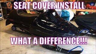 Polaris Ultra 680 Project Sled -  Seat Cover Installation (Part 7)