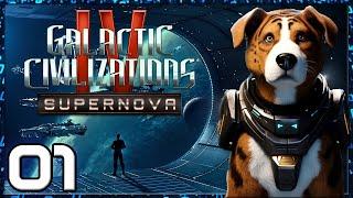 Let's Play Galactic Civilizations IV: Supernova | Hairy Roman Dogs Custom Civ Gameplay Episode 1