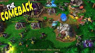 Warcraft 3 Melee | The Comeback