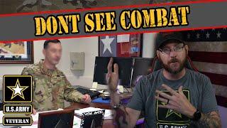 What jobs in the Army don’t see combat