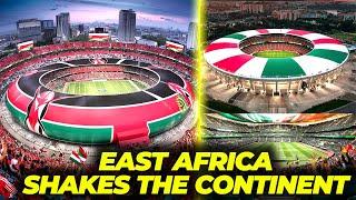 Mind-blowing AFCON 2027 East African Stadiums Under Construction | Kenya vs Uganda vs Tanzania