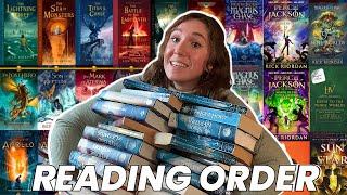 HOW TO READ RICK RIORDAN'S PERCY JACKSON BOOKS IN ORDER || Updated 2024