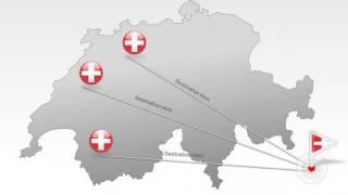 Switzerland PowerPoint maps