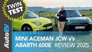 MINI Aceman JCW v's Abarth 600e - Abarth or MINI?  Who builds the best hot EV crossover?