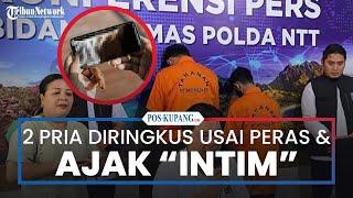 Sebar Video Asusila dan Ajak "Intim' dengan Pegawai Bank, Dua Pemuda Diamankan Polisi