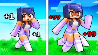 Minecraft But 1 STEP = +1 DISTURBING...