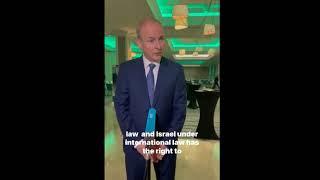 RTE News Ireland - Support Israel - Micheál Martin Gives Hamas A Piece Of His Mind