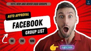 [101% NEW GROUPS] Auto Approval Facebook Group List #cooking