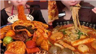 ASMR CHINESE FOOD MUKBANG EATING SHOW 소리좋은 여러가지