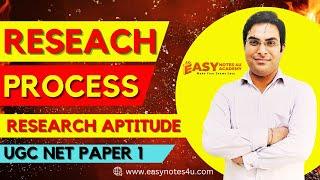 Research Process | Research Methodology | Research Aptitude | UGC NET | Easy Notes 4u