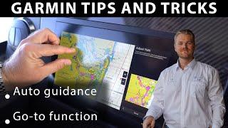 Garmin Auto Guidance and Go-To Functions | R Marine Jones Tips and Tricks