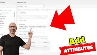 How to Add Menu Title Attributes in WordPress