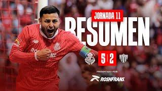 J11 | ¡Goleamos en casa! | El resumen | Toluca vs Necaxa | Clausura 2025