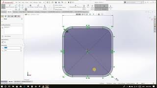 Custom Weldment Profile in Solidworks.