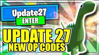 ALL NEW *UPDATE 27* OP CODES! Tapping Legends Roblox