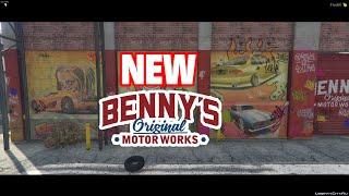 установка обновлённого мода  Benny's Original Motor Works + Menyoo PC