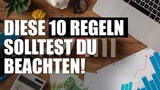 10 Gewohnheiten, um erfolgreich Vermögen aufzubauen!