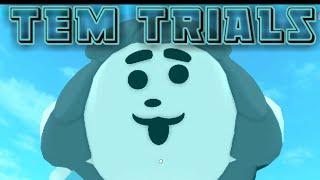 Undertale 3d boss battles (tem trials)(helping a pc player)