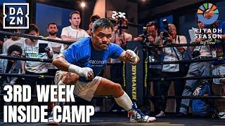 3RD WEEK AT CAMP: Day In The Life Of Manny Pacquiao Preparing For Mario Barrios